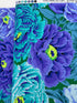Kaffe Fassett Collective Tibetan Peony Blue Fabric by Philip Jacobs