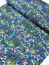 Lavender and blue floral cotton fabric by Timeless Treasures