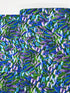Lavender and blue floral cotton fabric by Timeless Treasures