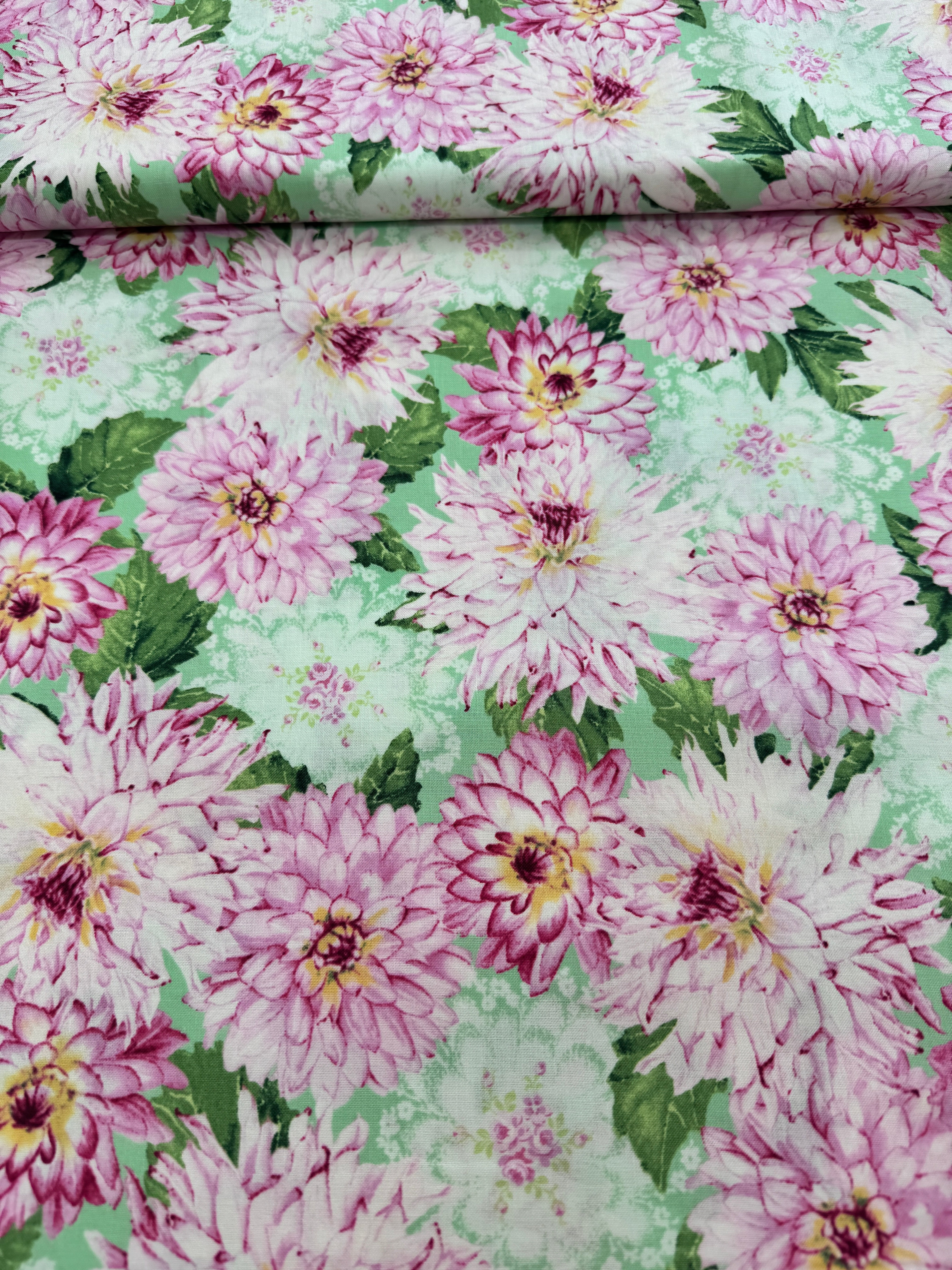 Newport Place - Clearview Mint Yardage