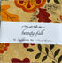 Beauty-Fall Charm Pack by Sandy Gervais for Moda Fabrics featuring 42 coordinated 5-inch cotton fabric squares with autumn florals, leaves, berries, and seasonal prints in warm fall colors.