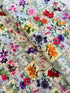 Seeds To Sew - Floral Blocks Garden Yardage