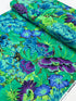 Lavinia Green fabric by Philip Jacobs for the Kaffe Fassett Collective, bold floral cotton quilting fabric with lush green leaves and botanical details.