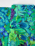 Lavinia Green fabric by Philip Jacobs for the Kaffe Fassett Collective, bold floral cotton quilting fabric with lush green leaves and botanical details.