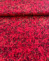 Gilded Rose - Packed Gilded Red Metallic Roses Yardage