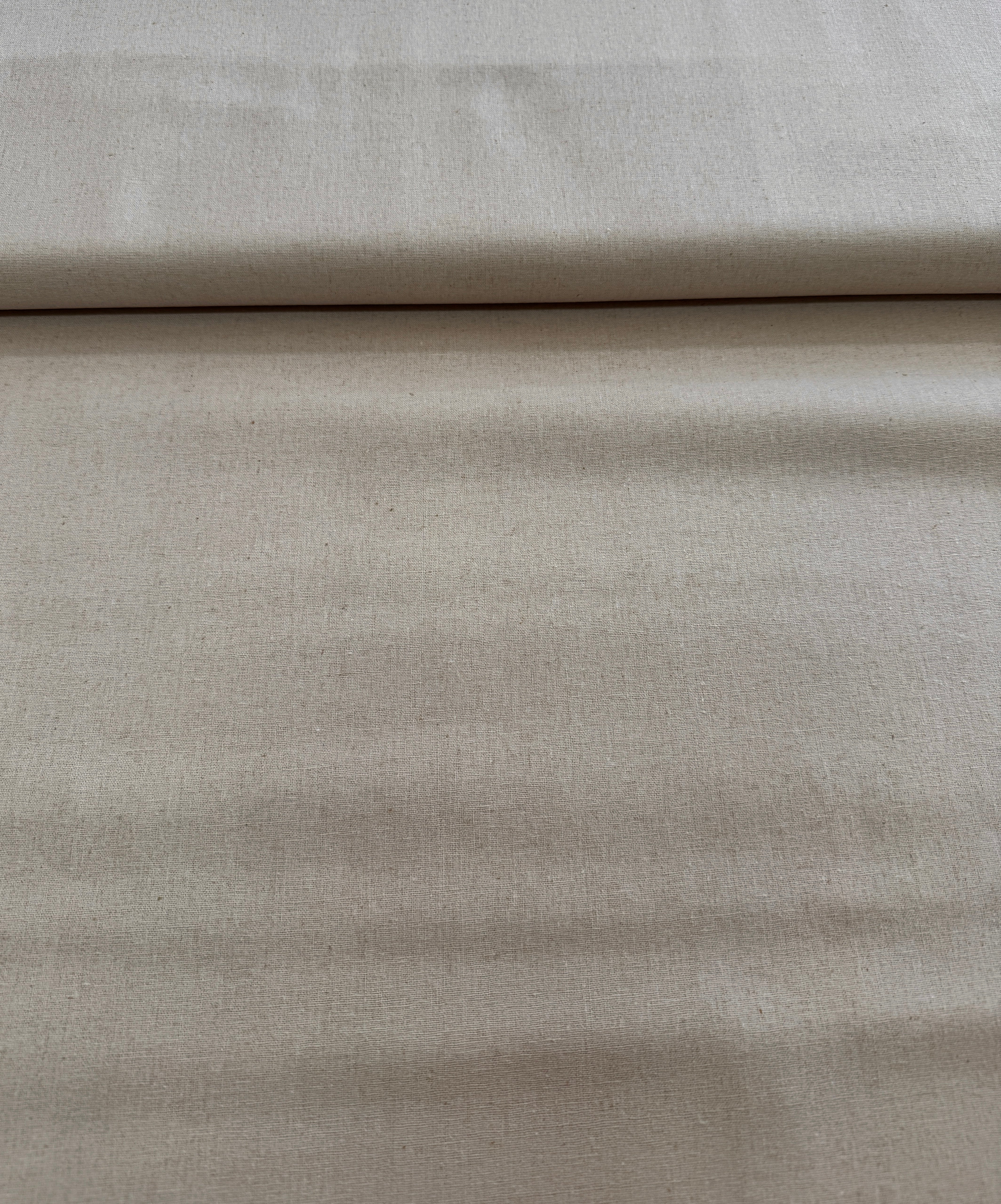 Essex Natural Yardage - LINEN + COTTON Blend