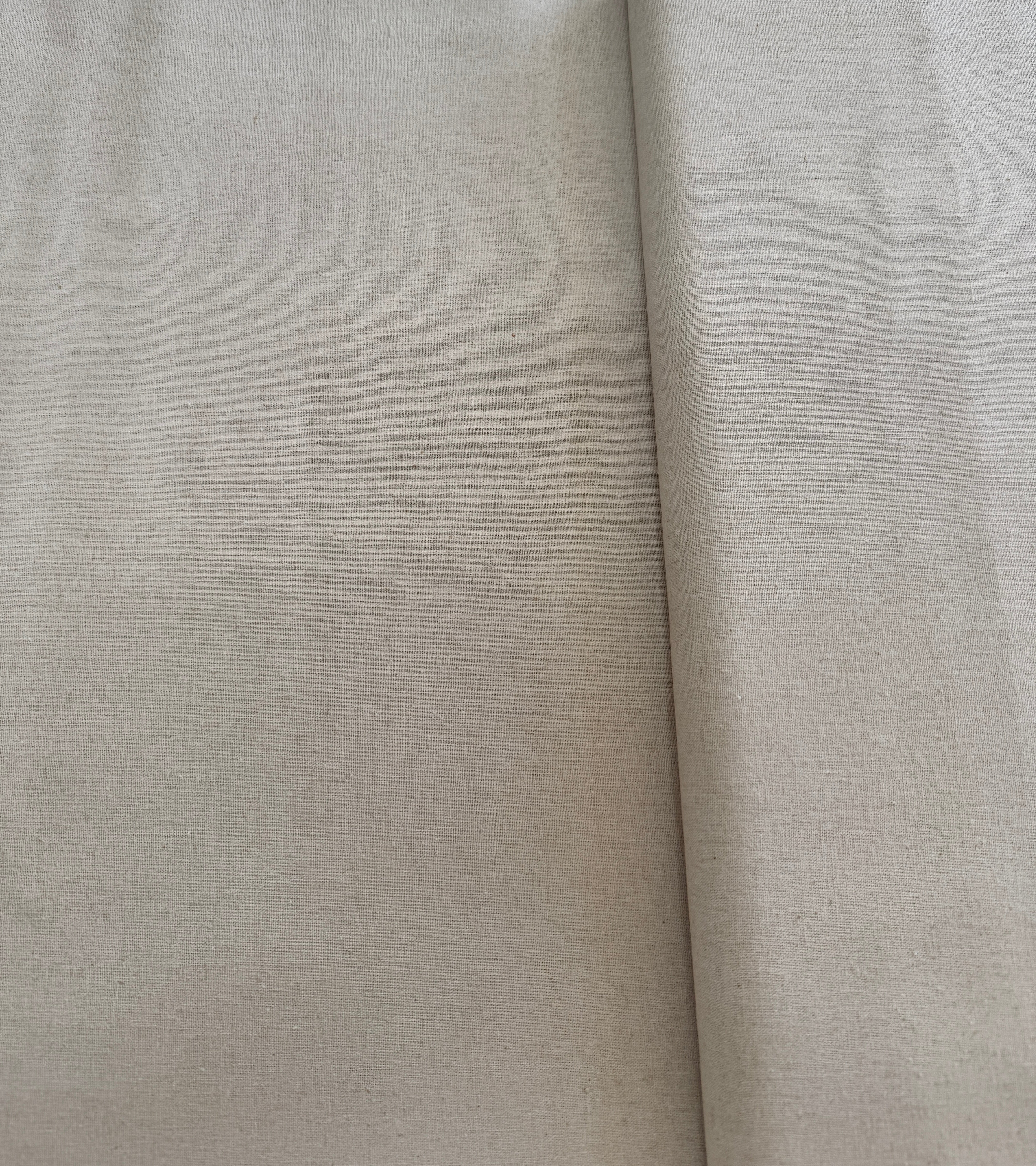 Essex Natural Yardage - LINEN + COTTON Blend