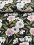 Botany Mochi Linen Ink - Florals Multi Yardage