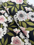 Botany Mochi Linen Ink - Florals Multi Yardage