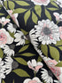 Botany Mochi Linen Ink - Florals Multi Yardage