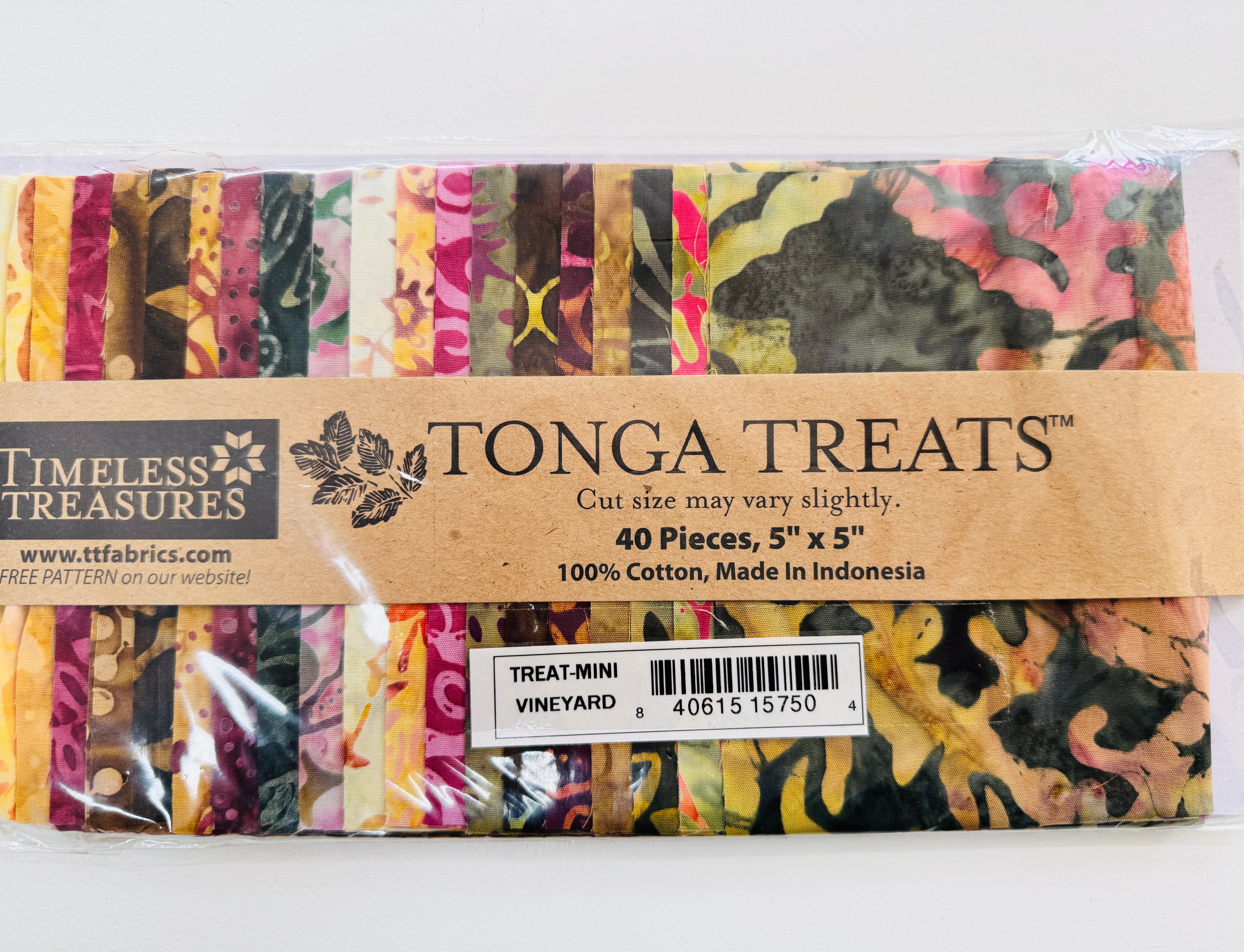 Tonga Treat Vineyard Charm Pack