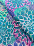 Kaffe Fassett Collective Stash - House Leeks Blue Yardage