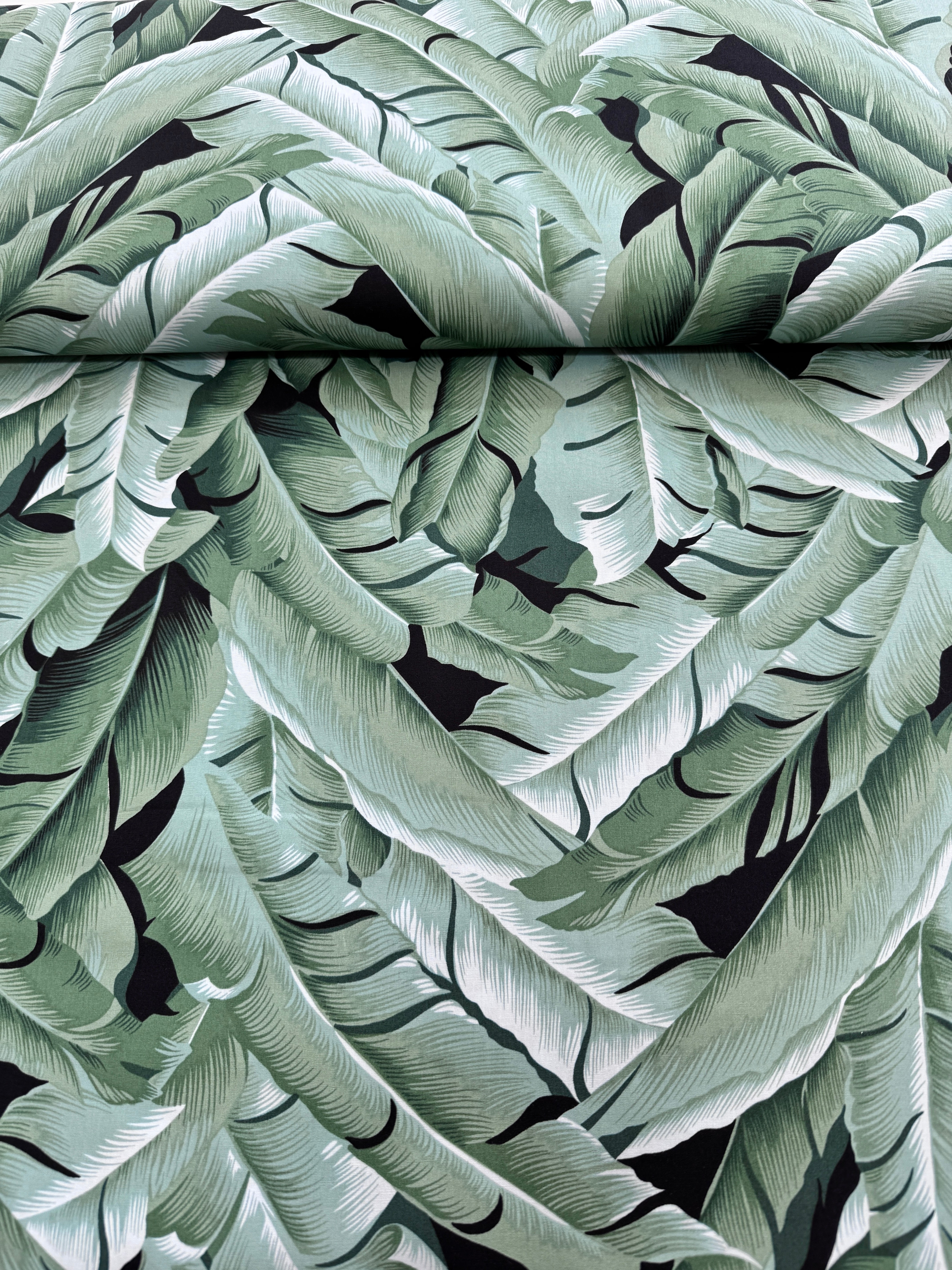 Tropicals & Conversationals - Leaves Green Yardage
