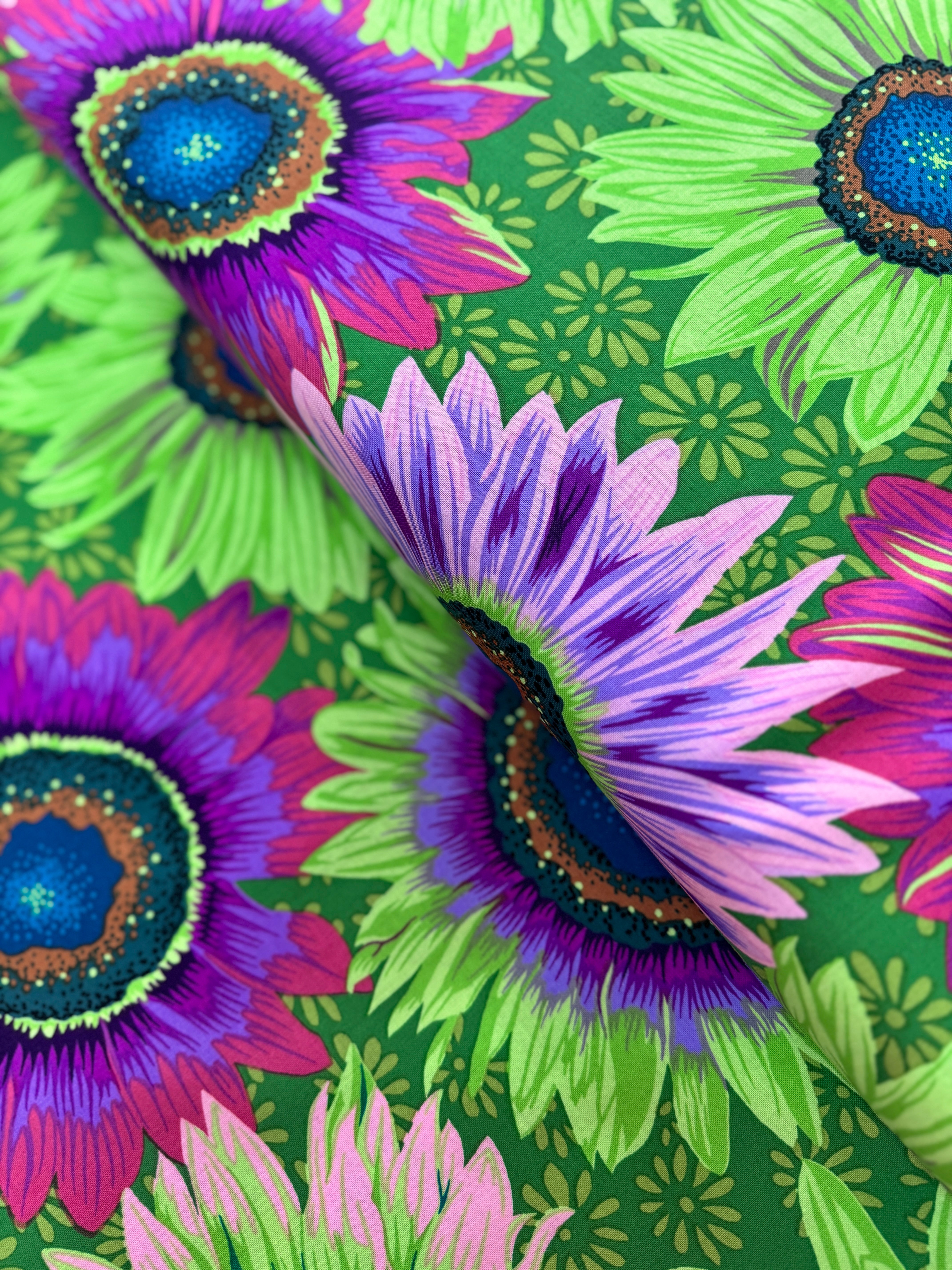 Kaffe Fassett Collective Stash - Van Gogh Green Yardage