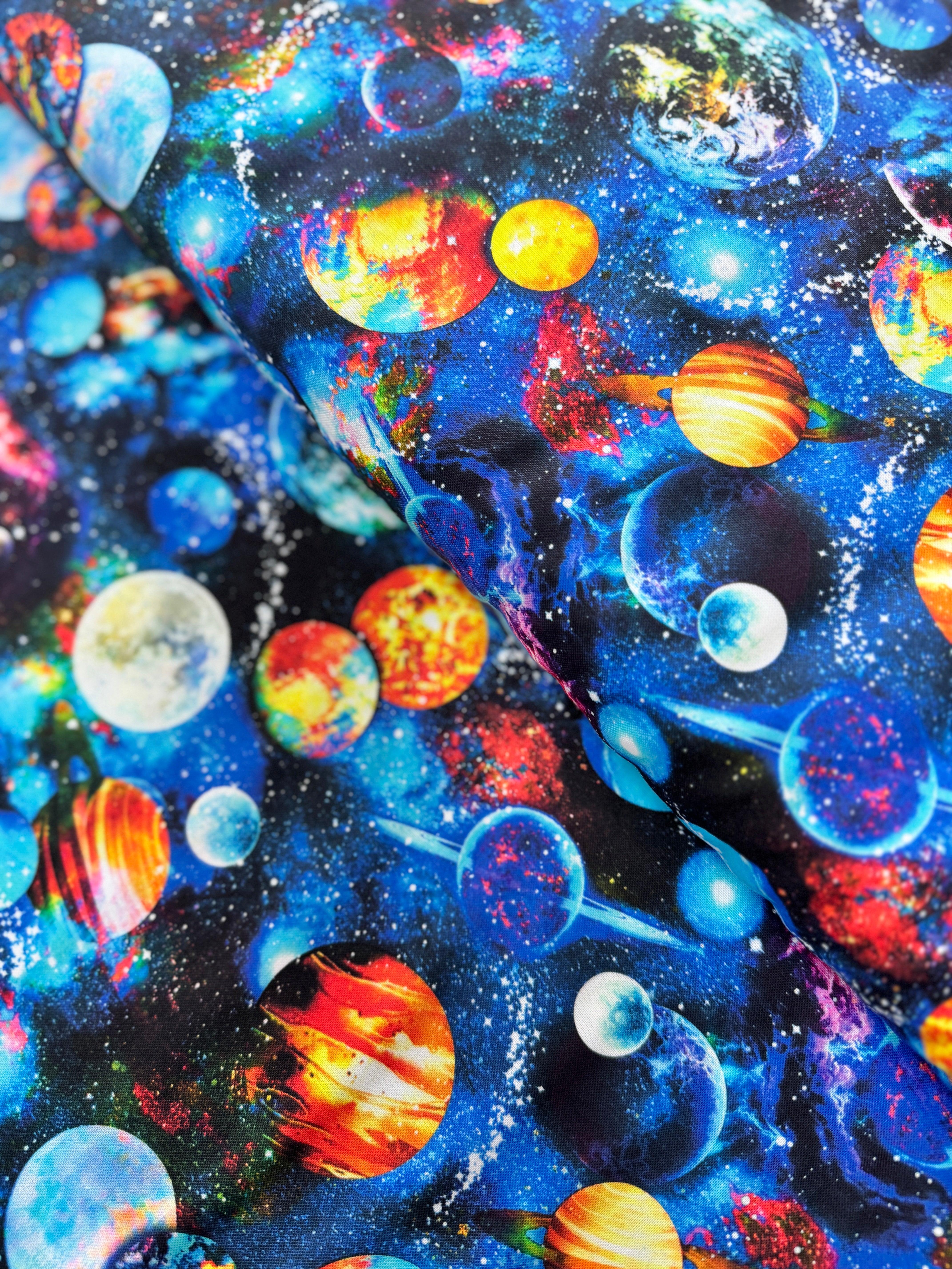 Math & Science - Funky Outer Space Yardage