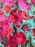 Kaffe Fassett Collective Stash - Floral Burst Maroon Yardage