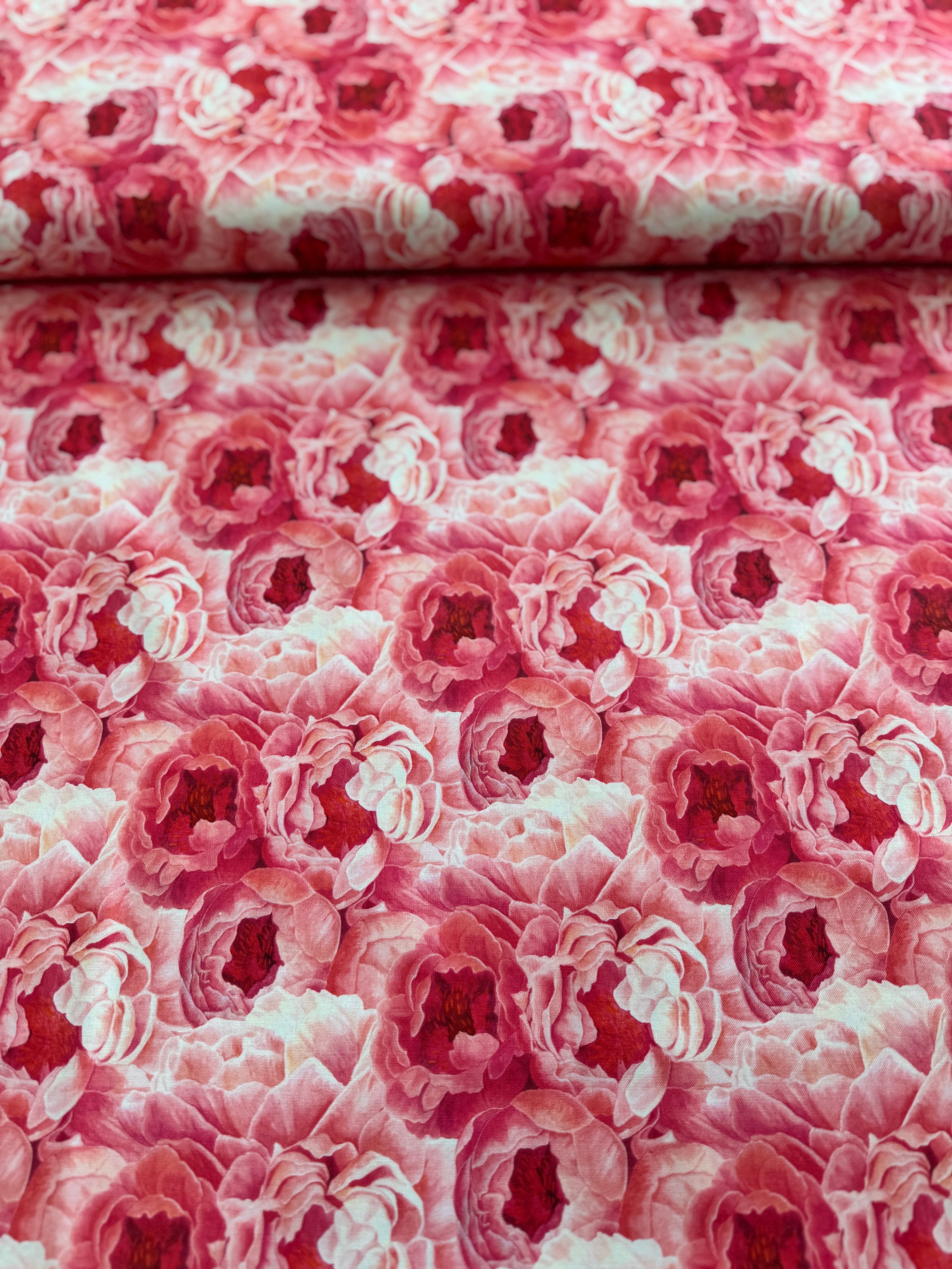 Blossoming Beauties - Packed Peonies Yardage