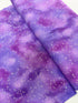 Mystic Moon - Stars Geranium Metallic Yardage
