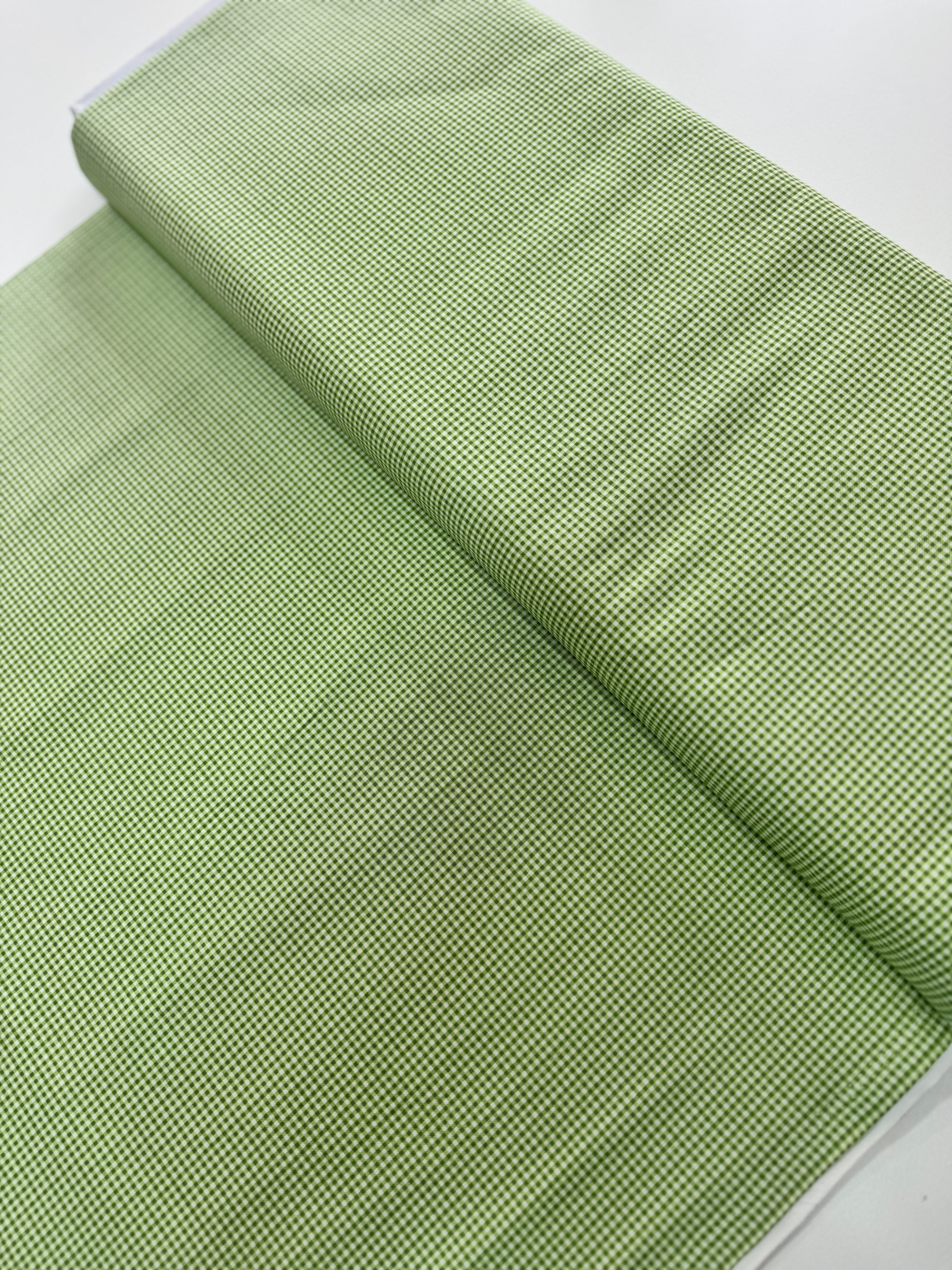 Bee Ginghams Melanie Basil Yardage