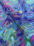 Luminous - Swirly Pattern Metallic Yardage