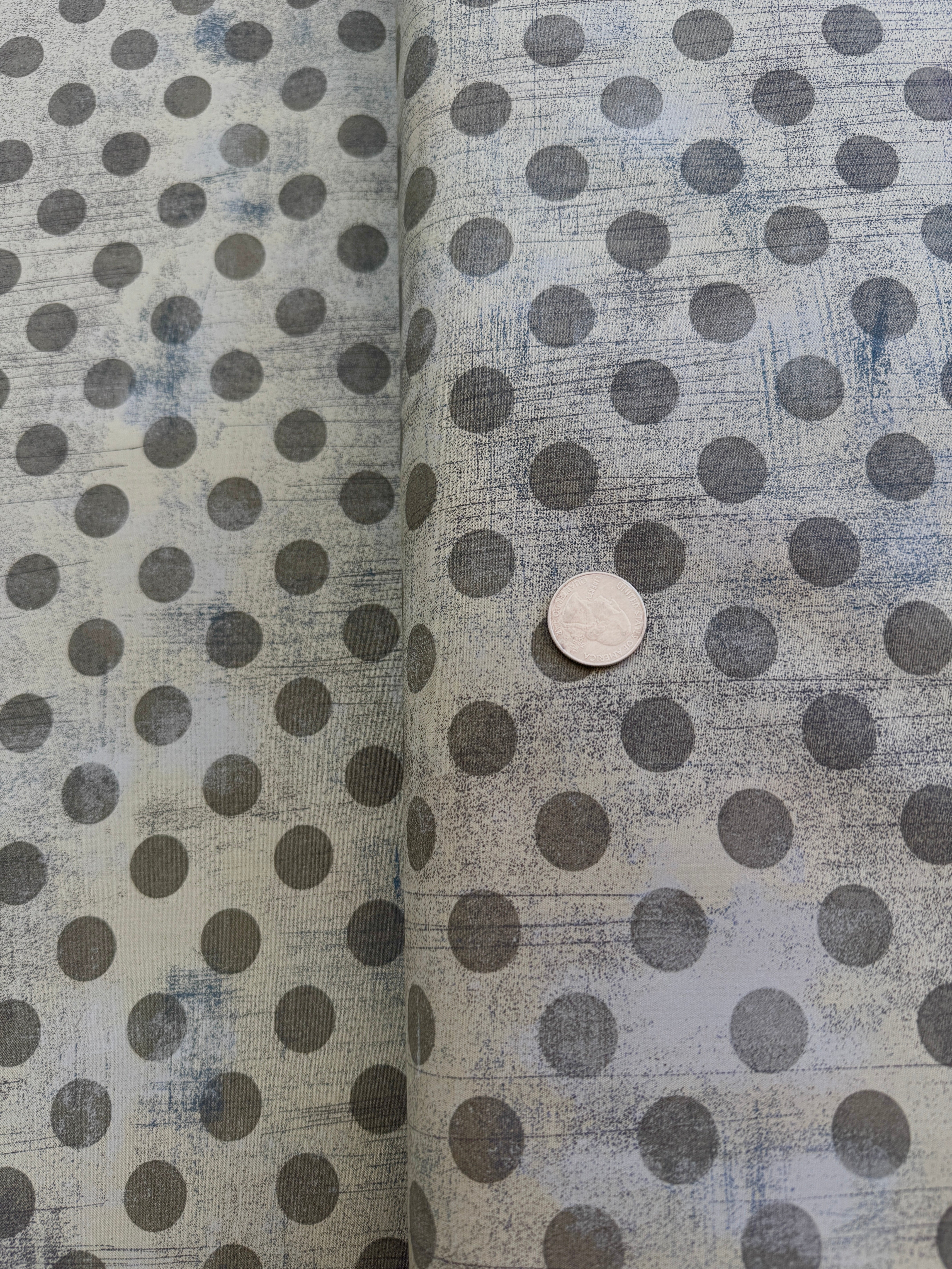 Grunge Hits The Spot - Grey Couture 108" Wide Yardage
