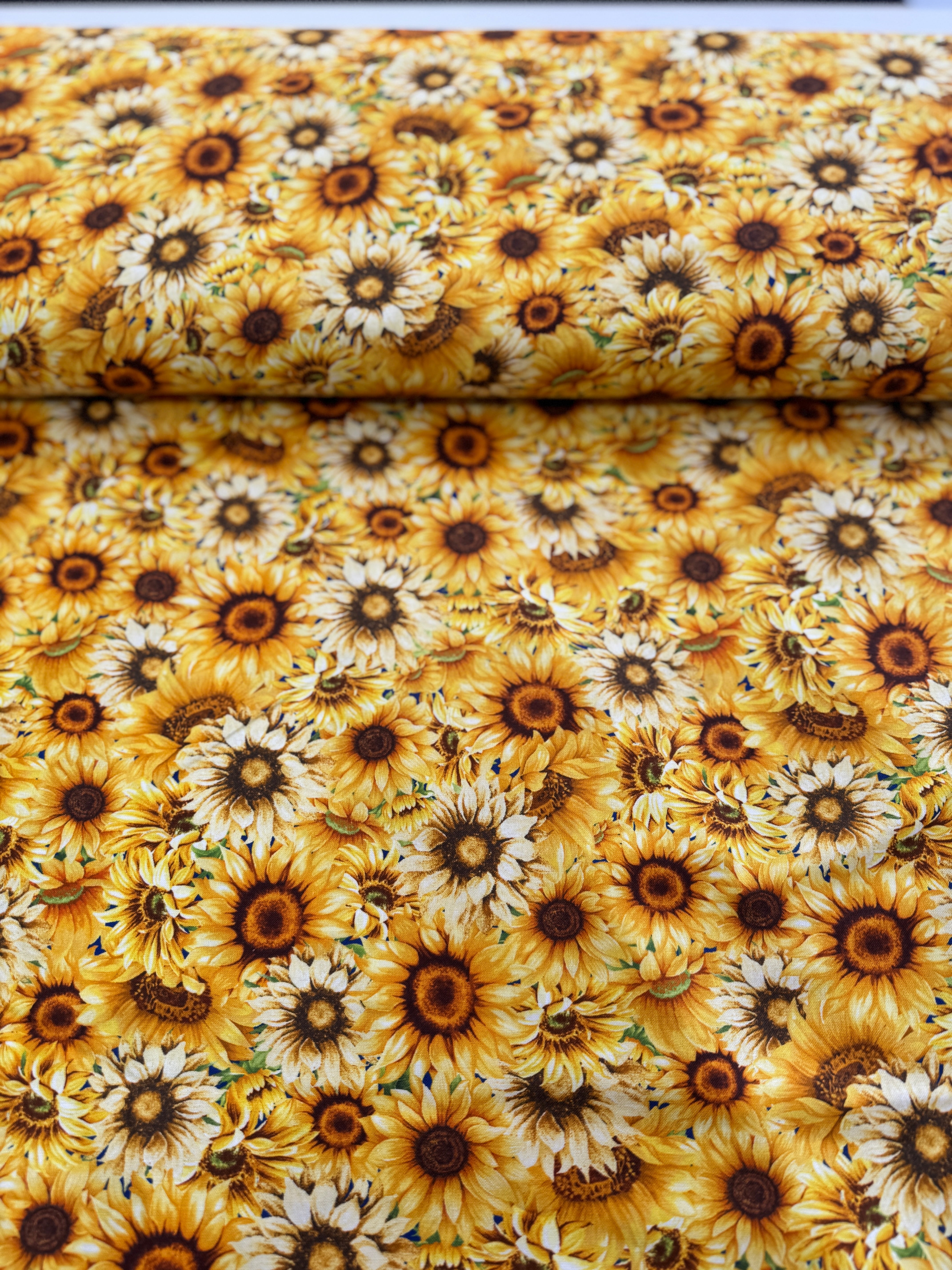 Sunflower Farm - Packed Sunflowers Yardage