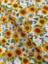 Sunflower Farm - Tossed Sunflowers Yardage
