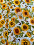 Sunflower Farm - Tossed Sunflowers Yardage