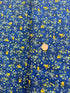 Sunflower Farm - Tiny Floral Navy Yardage
