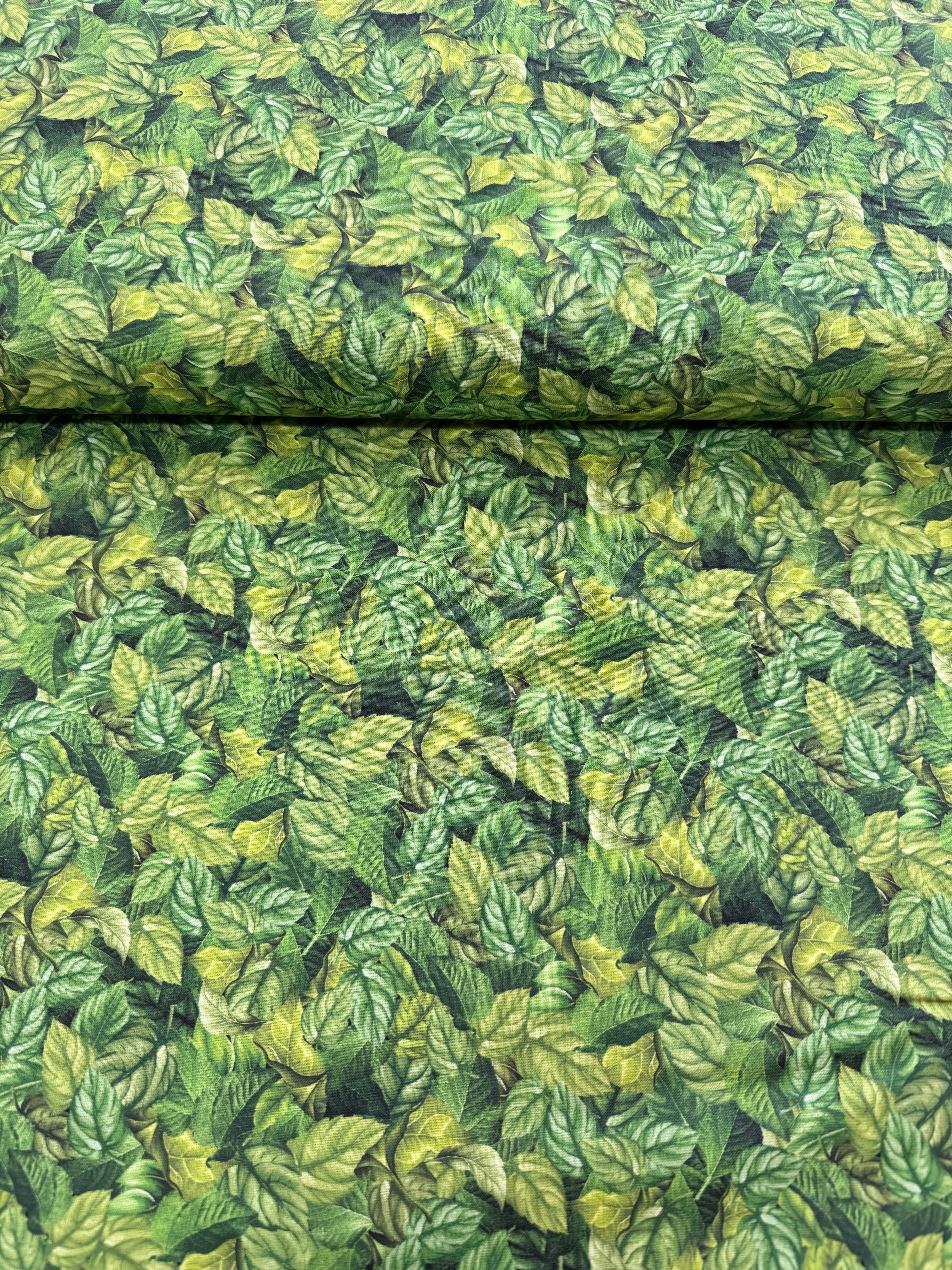 Sunflower Farm - Packed Sunflower Leaves Yardage