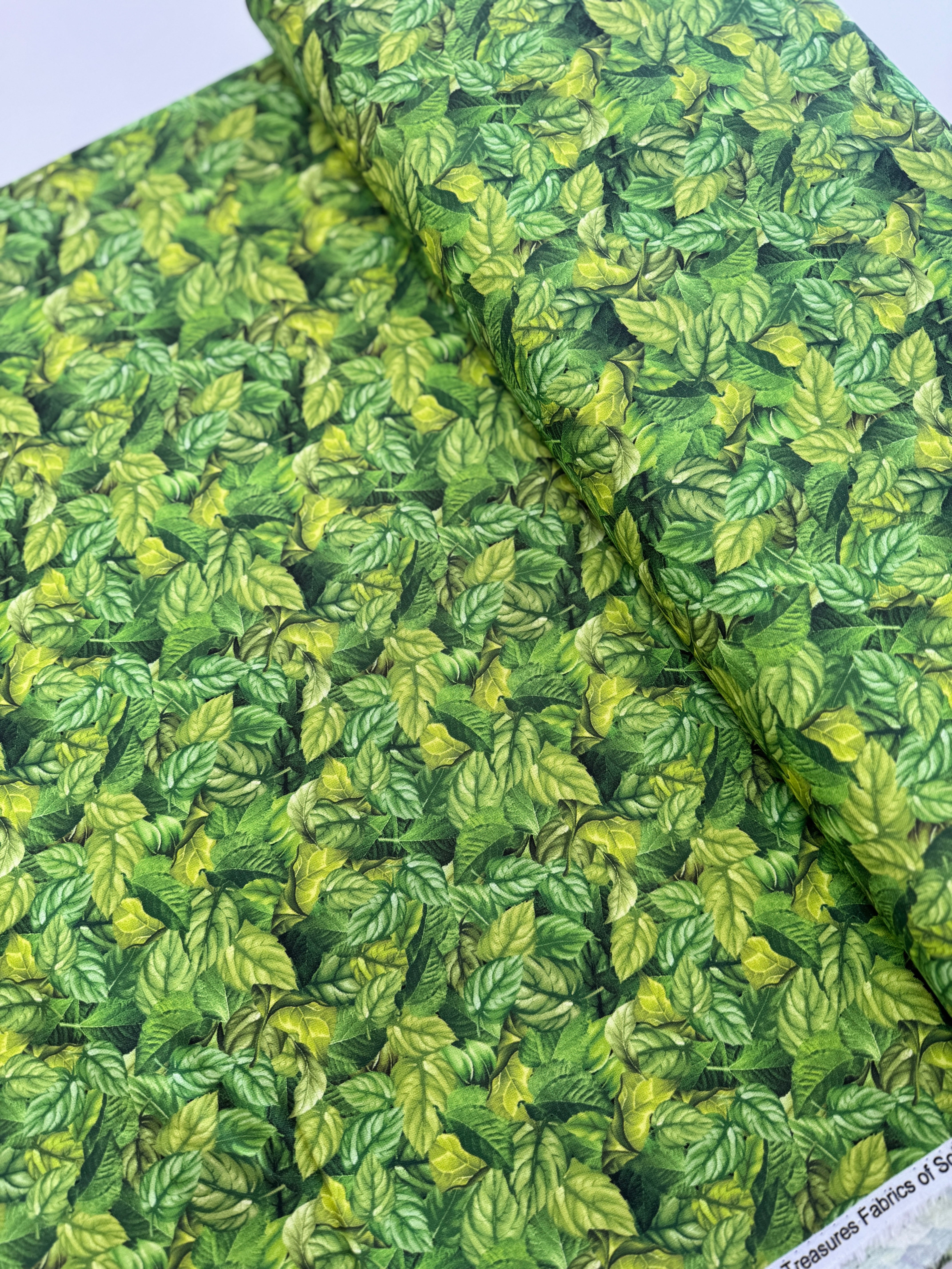 Sunflower Farm - Packed Sunflower Leaves Yardage