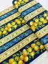 Limoncello - Lemon 11" Stripes Yardage
