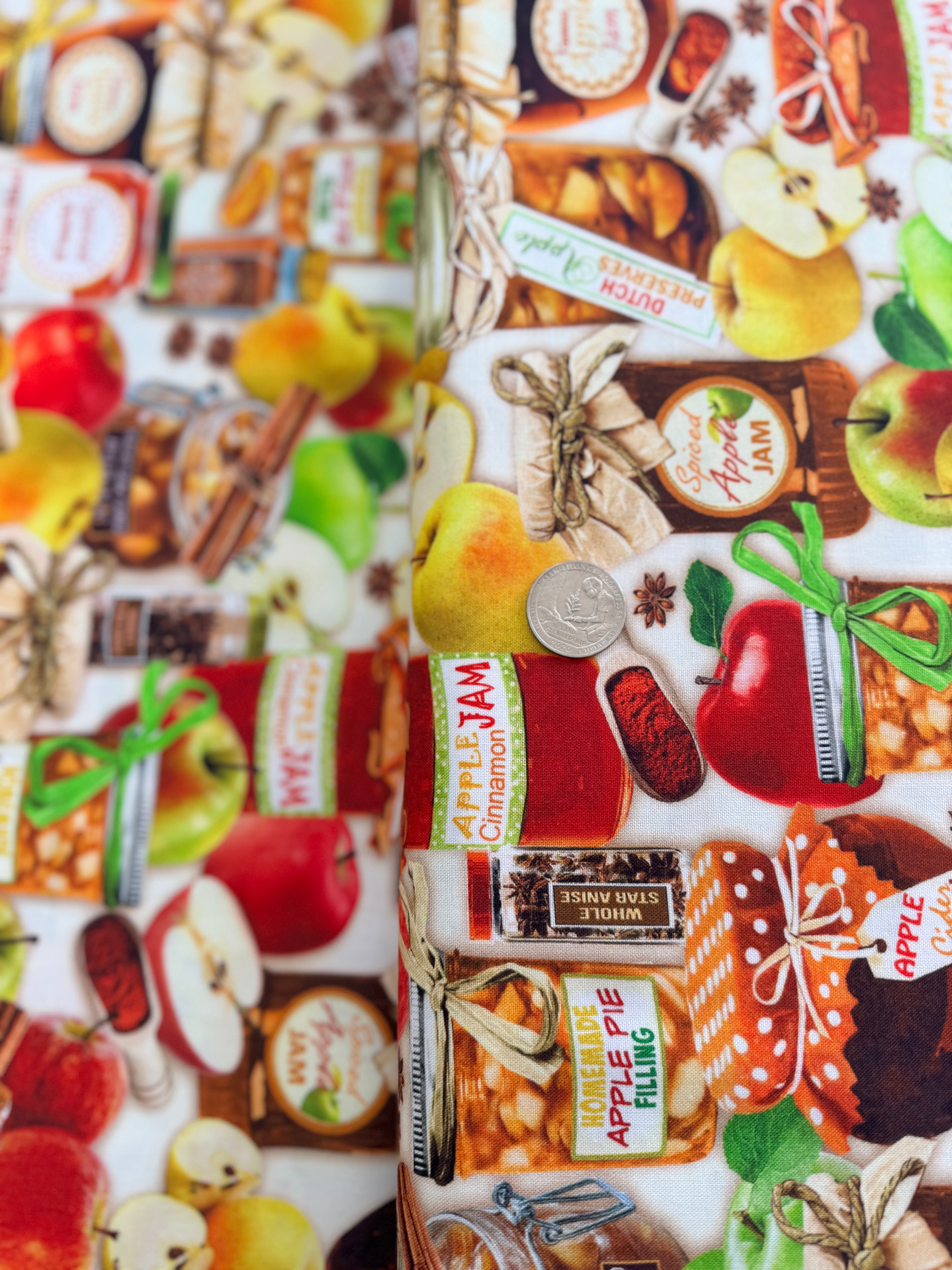 Cider House - Harvest Preserves Cream/Multi Yardage