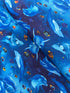 Ocean Life - Playful Dolphin And Fish Yardage