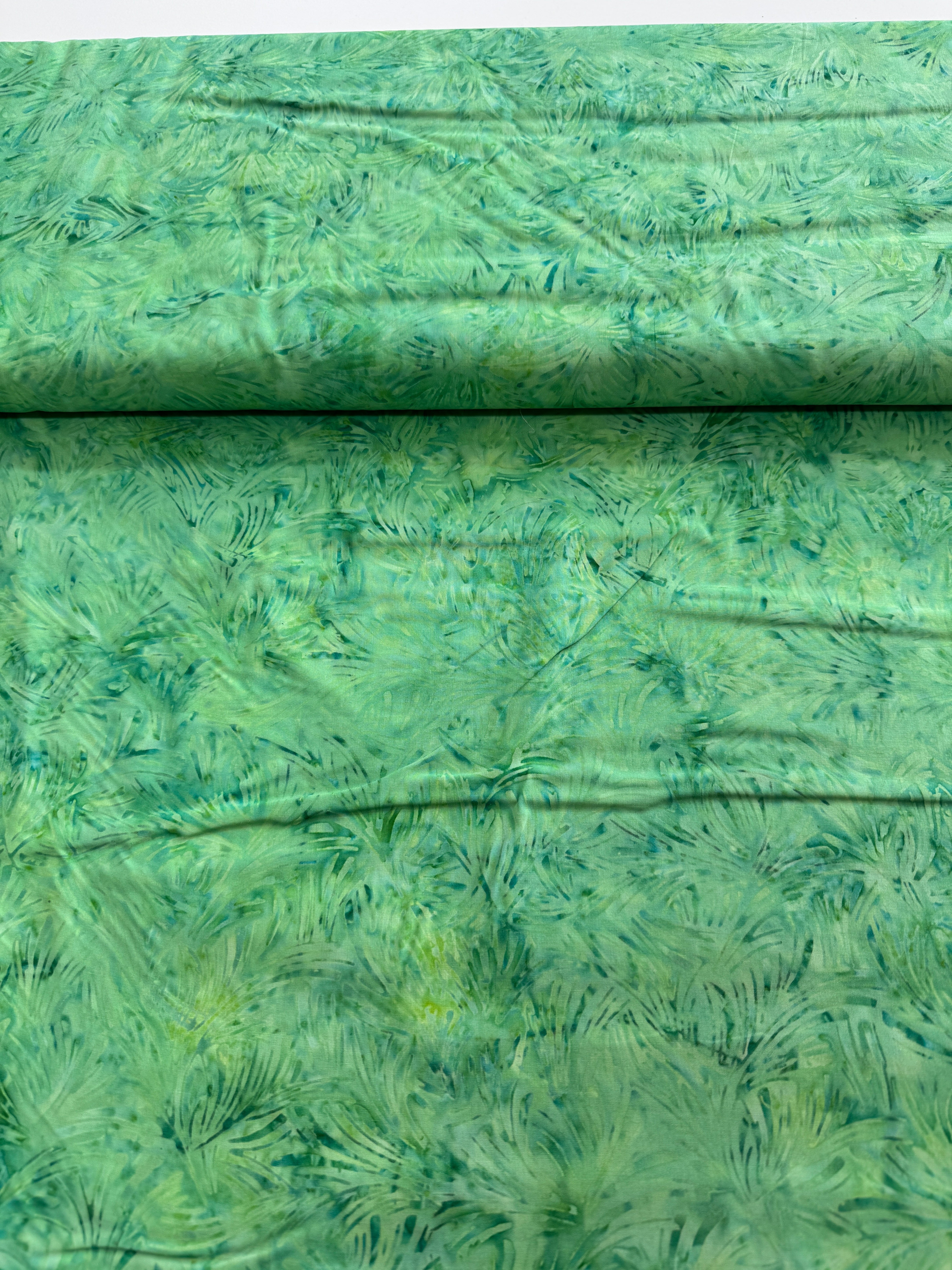 Malam Batiks VI Lights & Brights - Grass - Grass Green Yardage