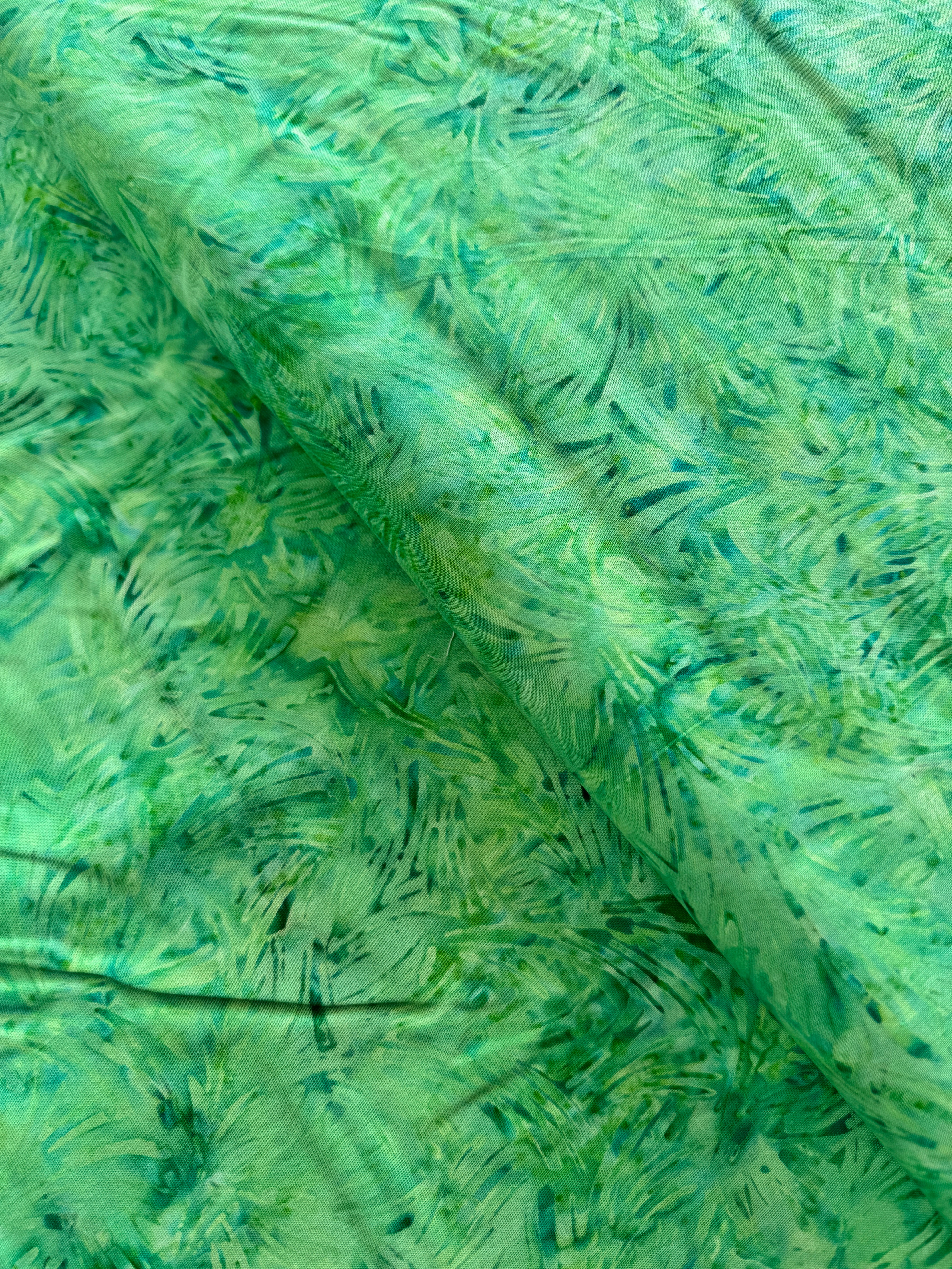 Malam Batiks VI Lights & Brights - Grass - Grass Green Yardage