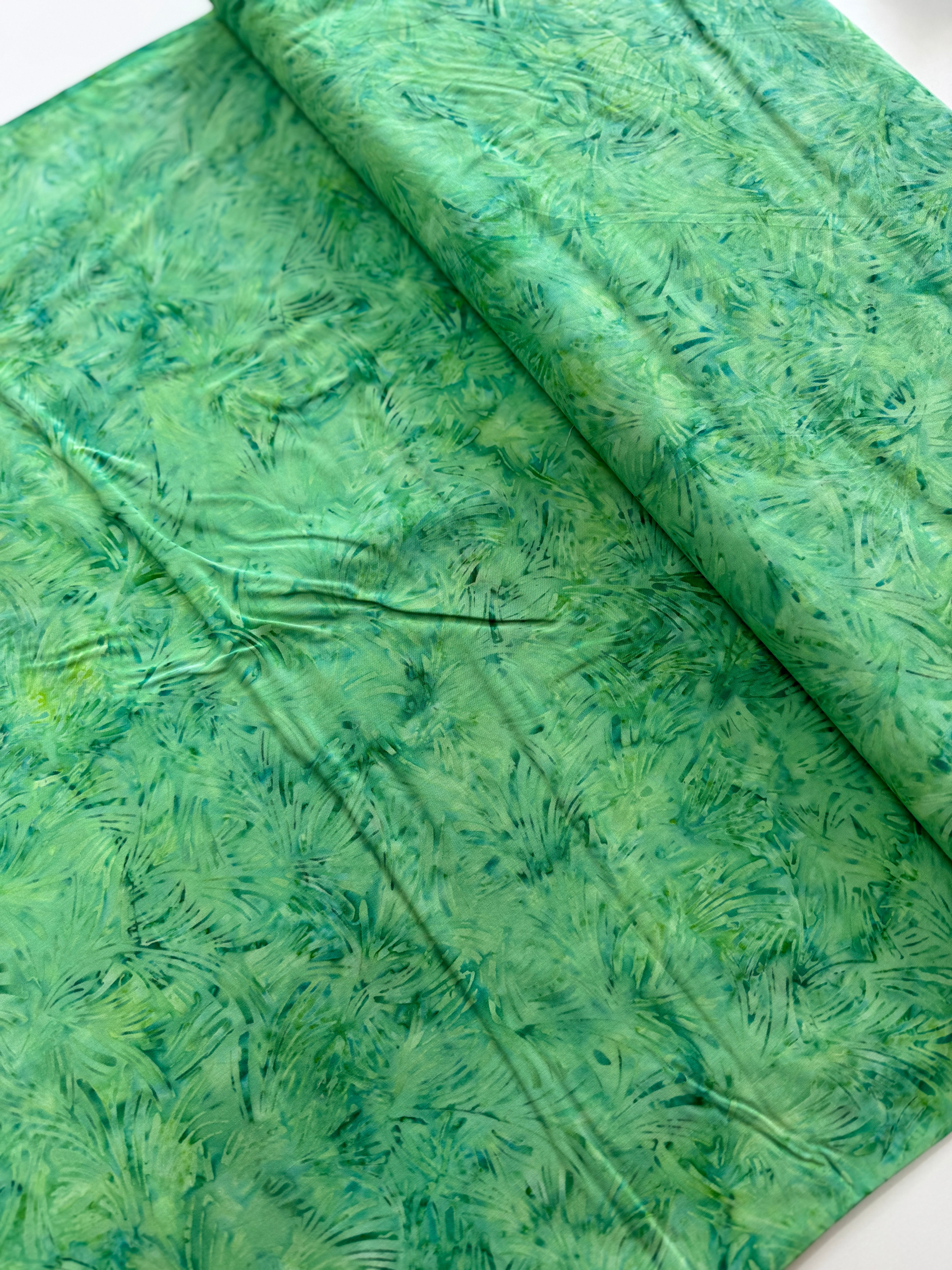 Malam Batiks VI Lights & Brights - Grass - Grass Green Yardage