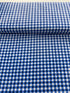 Limoncello - Gingham Check Blue Yardage