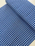 Limoncello - Gingham Check Blue Yardage