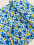 Bee & Bee Kind - Medium Packed Floral Blue Yardage