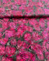 Bali Batik - Palm Leaves Raspberry Batik Yardage