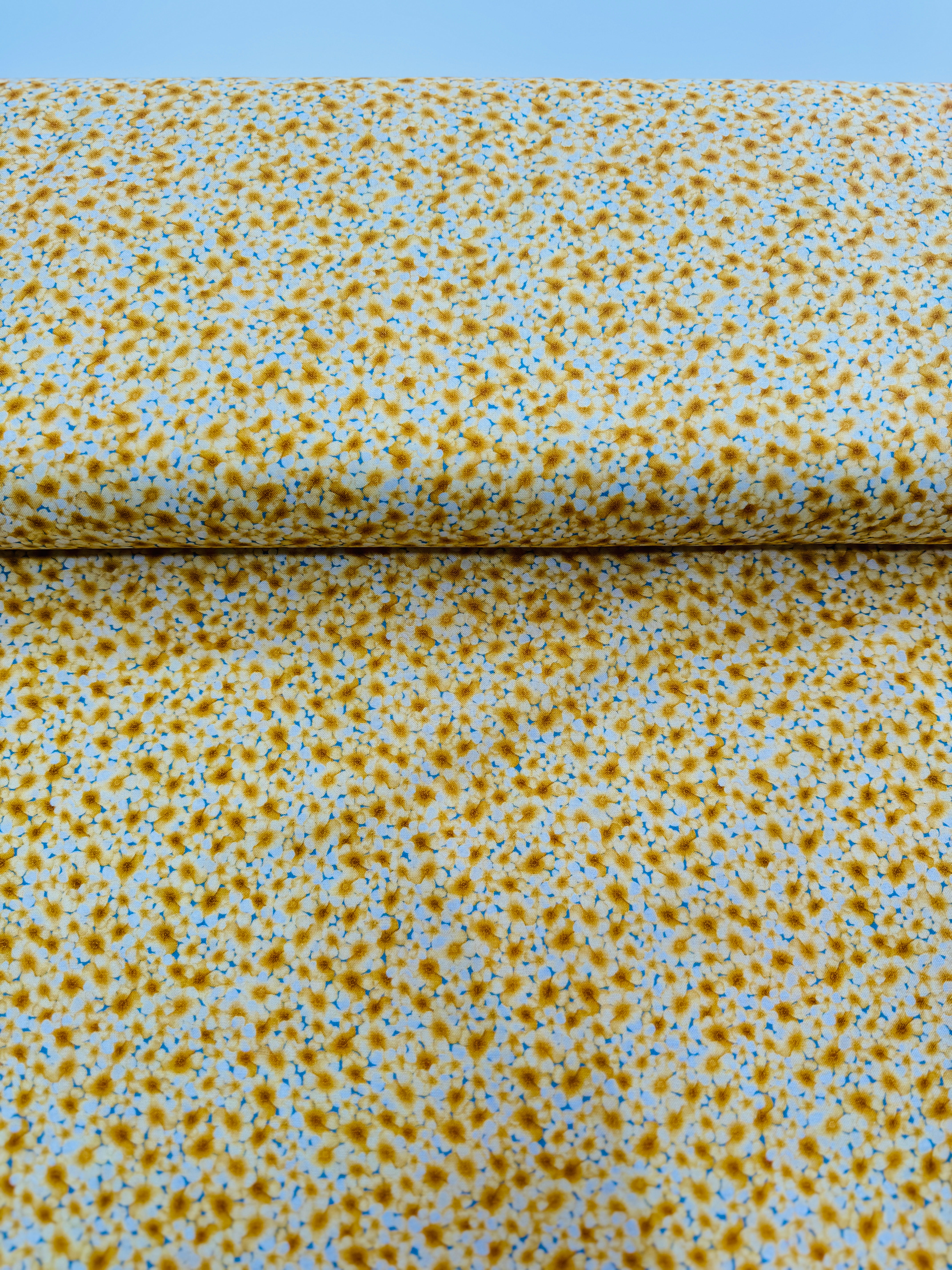 Bee & Bee Kind - Packed Mini Floral Honey Yardage