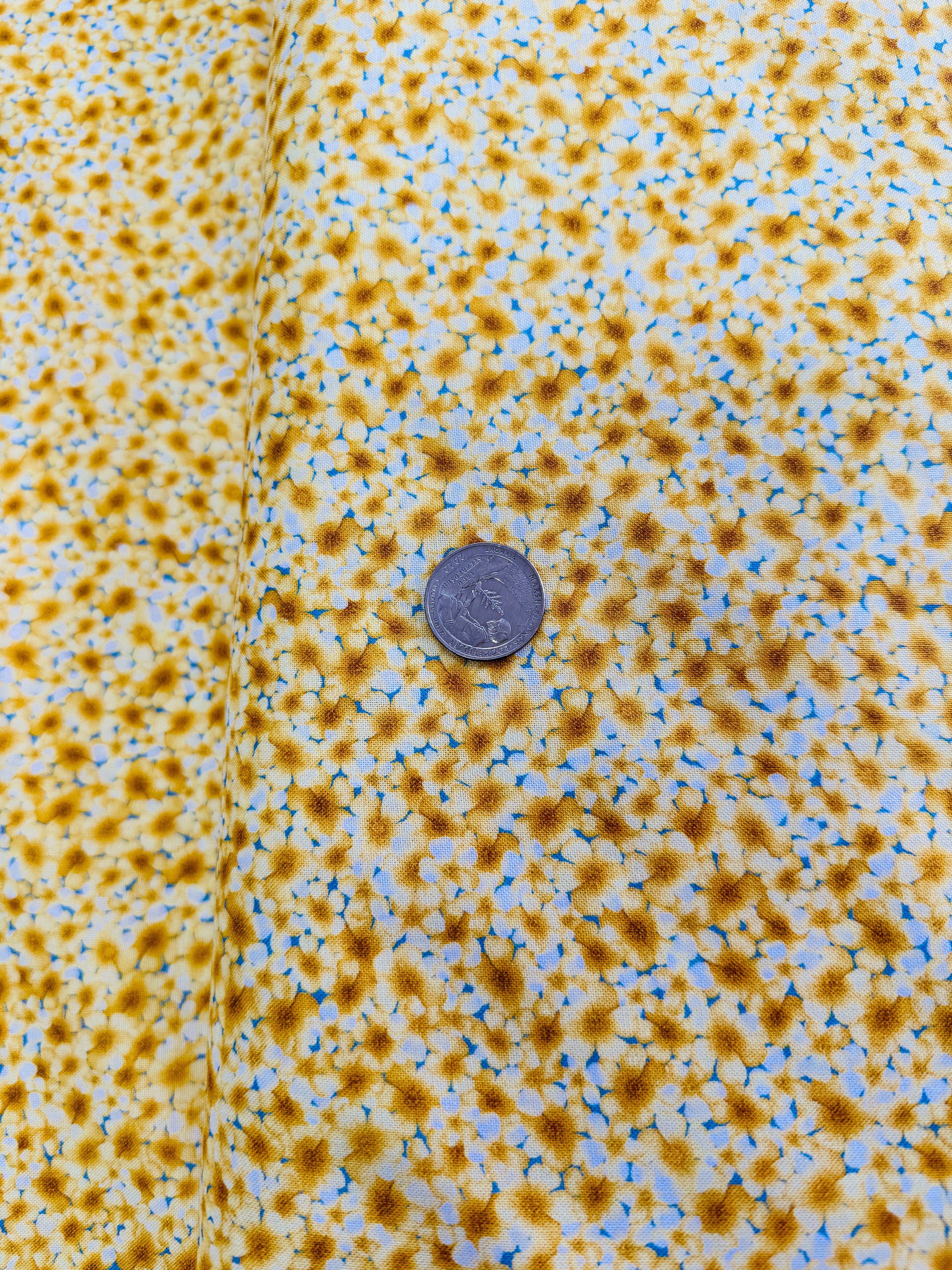 Bee & Bee Kind - Packed Mini Floral Honey Yardage