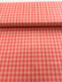 Fat Quarter - Kitchen Window Wovens - Yarn Dyed 1/2 inch Gingham Nectarine