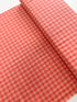 Fat Quarter - Kitchen Window Wovens - Yarn Dyed 1/2 inch Gingham Nectarine