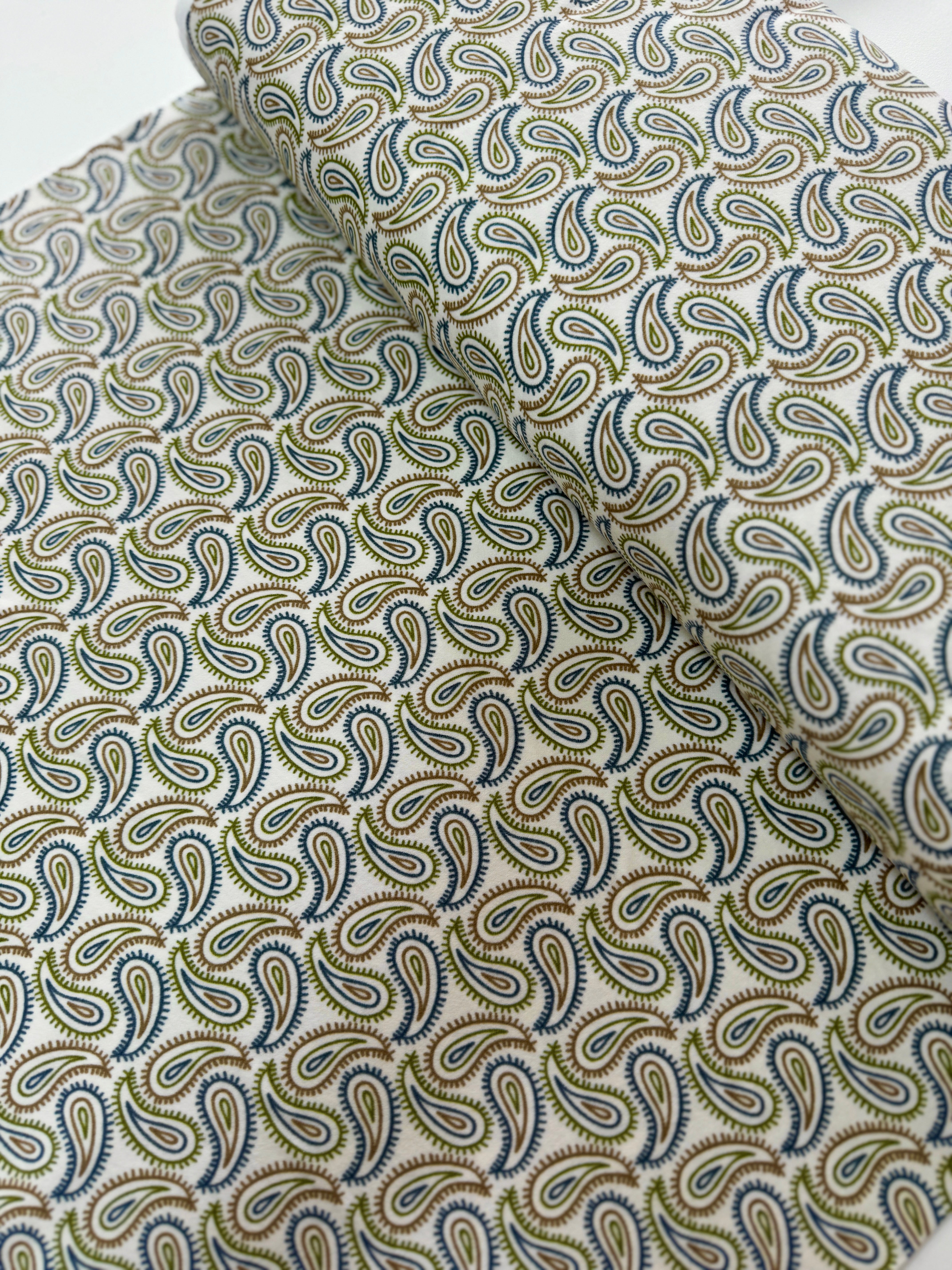 Fall Fantasy Flannels - Paisley Birch Flannel Yardage