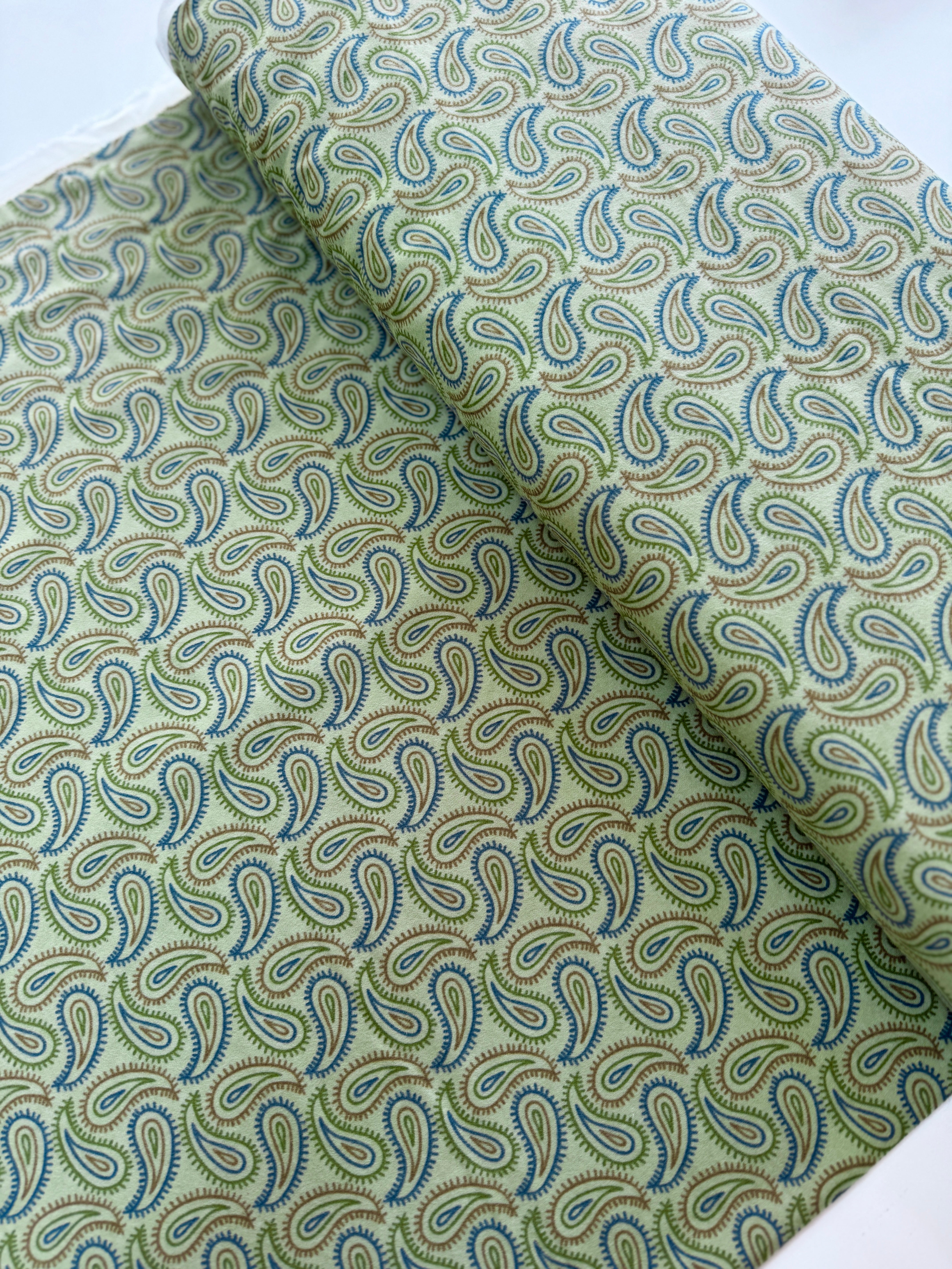 Fall Fantasy Flannels - Paisley Fern Flannel Yardage