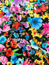 Day Dreaming - Rainbow Dream Florals on Black Yardage