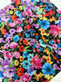 Day Dreaming - Rainbow Dream Florals on Black Yardage