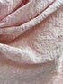 Light Lilac Embroidered Georgette Fabric - Lucknowi Work